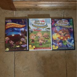 3 Little Einstein DVDs