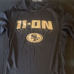 Nike Pro Football Dri Fit 49er Shirt w/ Tags!