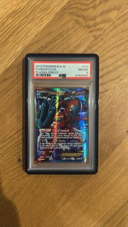 Deoxys EX Full Art PSA 8 Pokemon Card