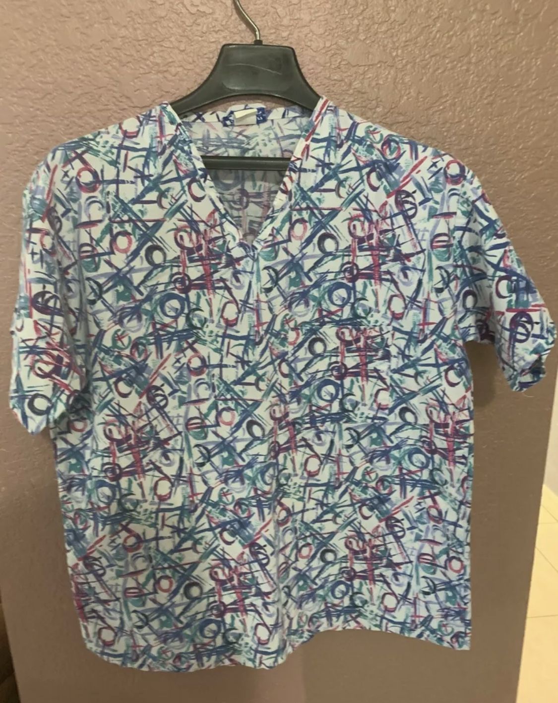 Women's Fashion Scrubs Size XS Scrub Top with Pocket
