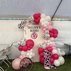 balloon arch, balloon garland