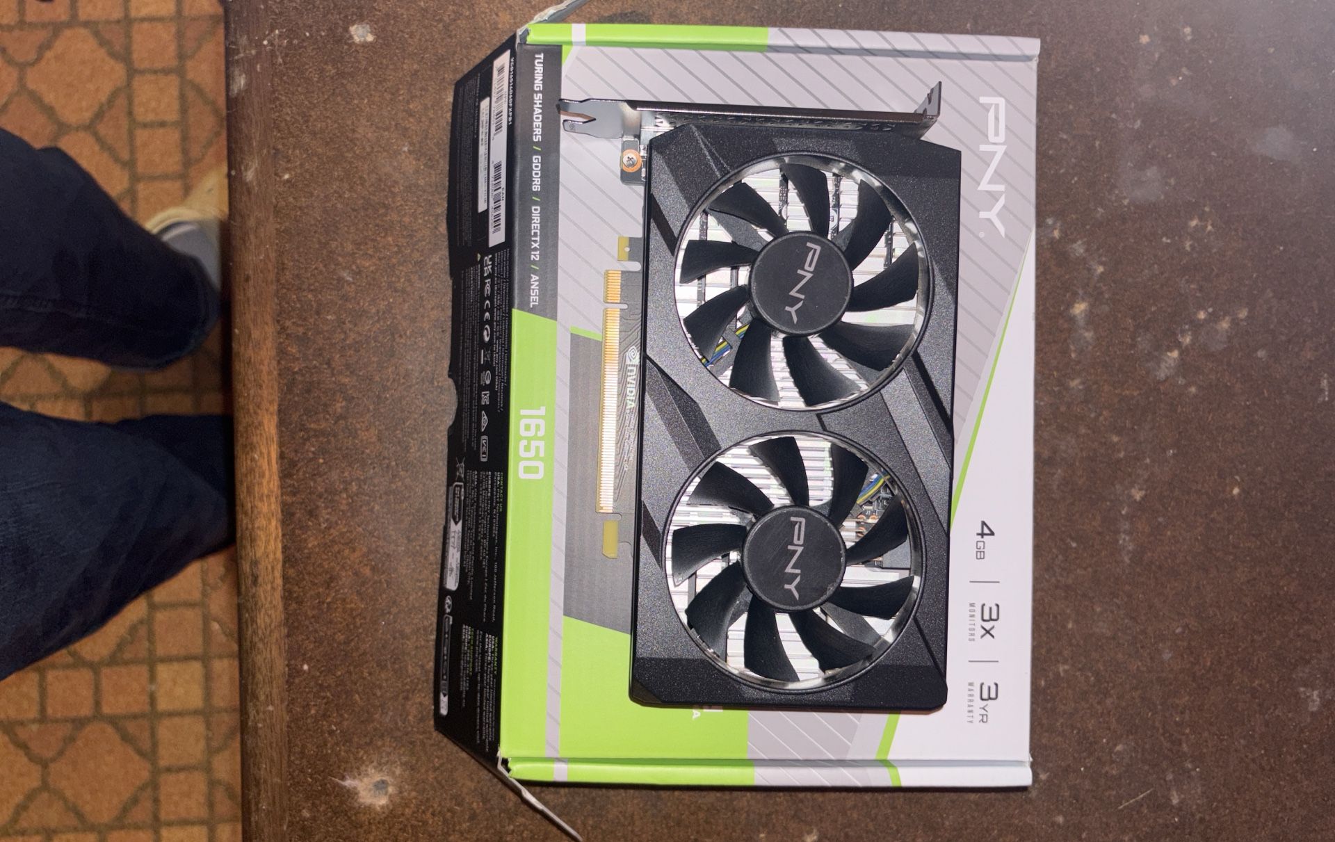 PNY Gtx 1650 4gb