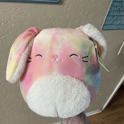 Pink Bunny Squishmallow