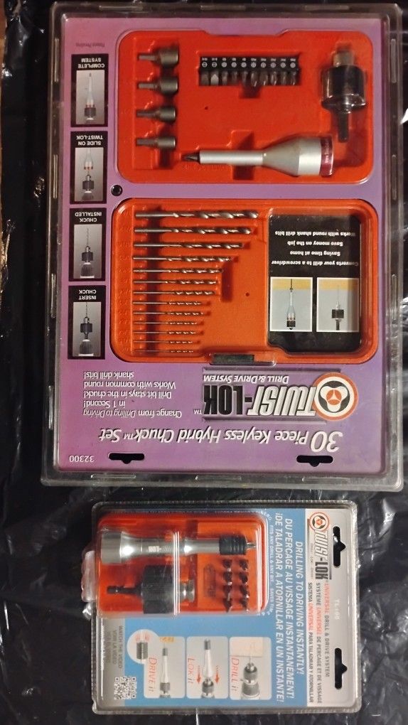 30 PIECE/ 10 PIECE UNIVERSAL DRILL/DRIVE SYSTEM