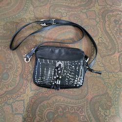 HB Hip Black Western Leather Bag/purse New