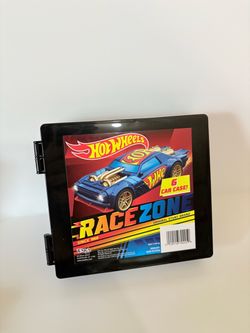 Hot Wheels Race Zone 6-Car Travel Storage Case