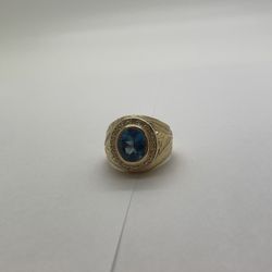 GENTLEMAN RING 14KT YG WITH DIAMOND 