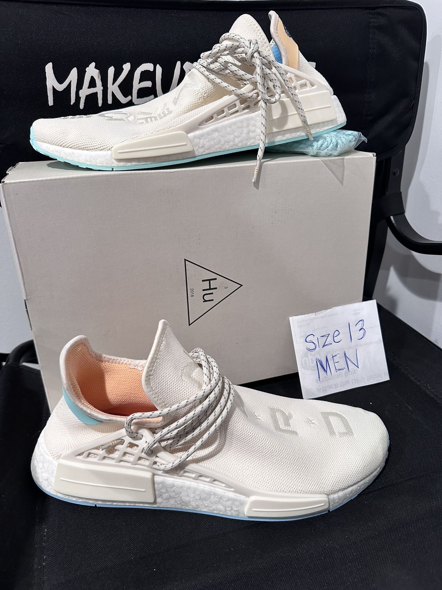 Adidas Pharrell Williams Hu Nmd ‘NERD’ Size 13