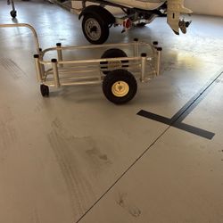 Surf And Pier Fishing Cart. All Aluminum, Like Brand New