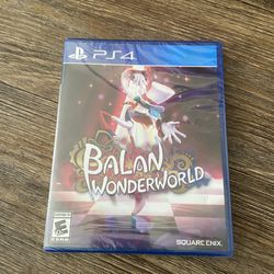 SEALED PlayStation 4 PS4 Balan WonderWorld Game 
