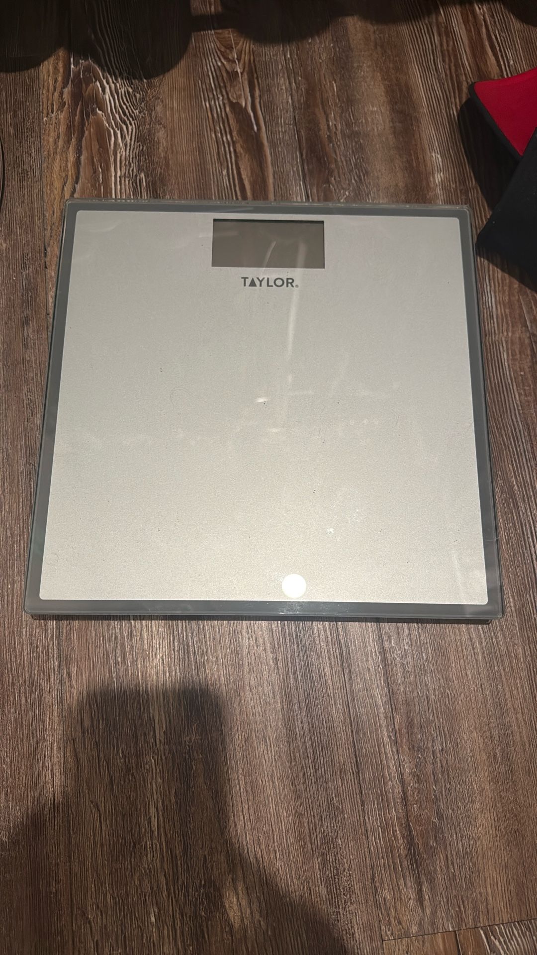 Taylor Digital Glass Bathroom Scale – Gray/Silver - $10