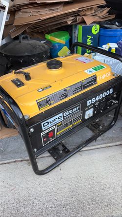 Gas Powered Generator Durostar ds4000s