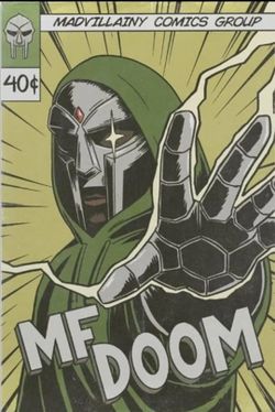 MF Doom Madvilliany Wall Poster 24"x36"
