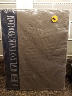 Superbowl XXX Hardback Program