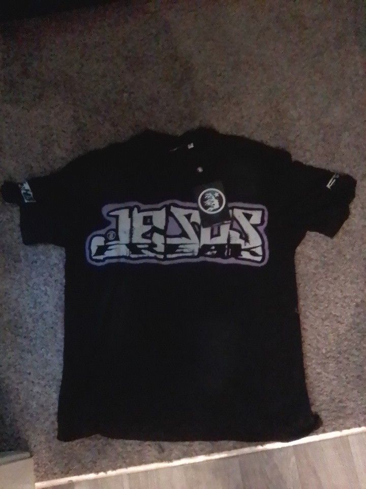 Hellstar Shirt And Purple Jeans Brend New