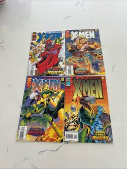 The Astonishing X-Men #1, 2, 3, 4, Lot of 4 (1995 1st Series), Marvel Comics FN