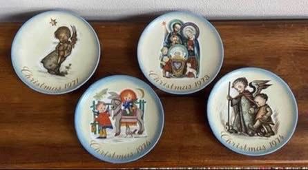 Christmas Vintage Berta Hummel Plates $10 for All
