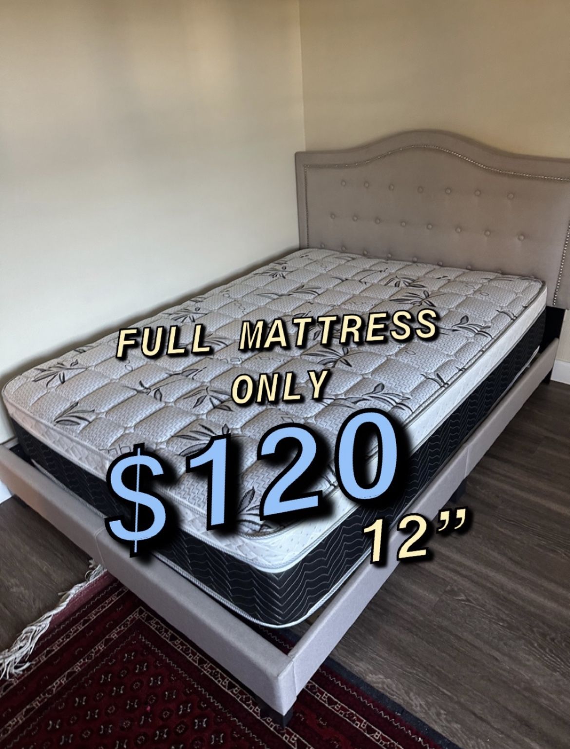 Full Size Pillow Top Mattress Only