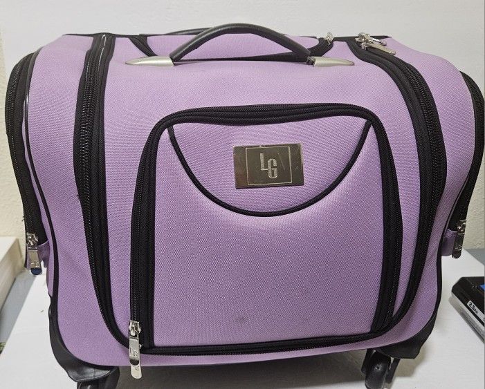 Weekender Bag with Snap-In Toiletry Case by Lori Greiner