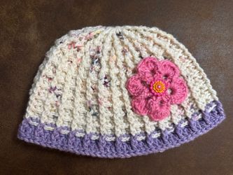 Homemade crochet hats 3 to 5-year-old