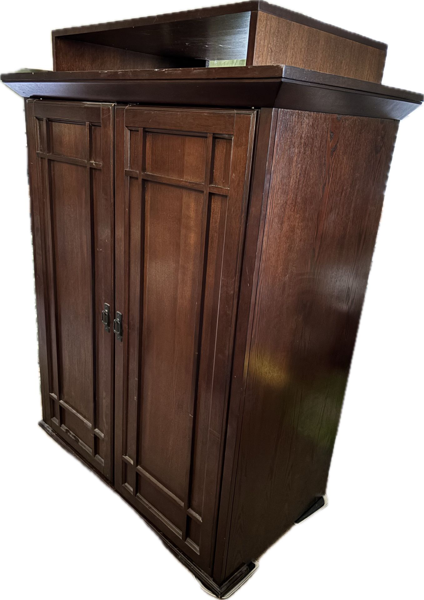 Wood TV Armoir
