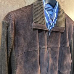 Men’s Leather Jacket Size M