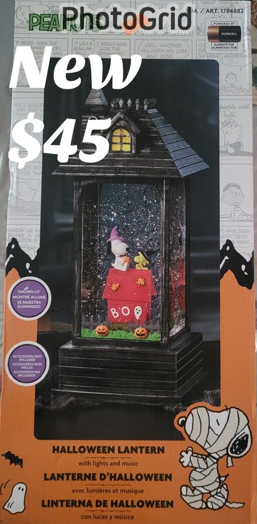 Halloween Snoopy Lantern 