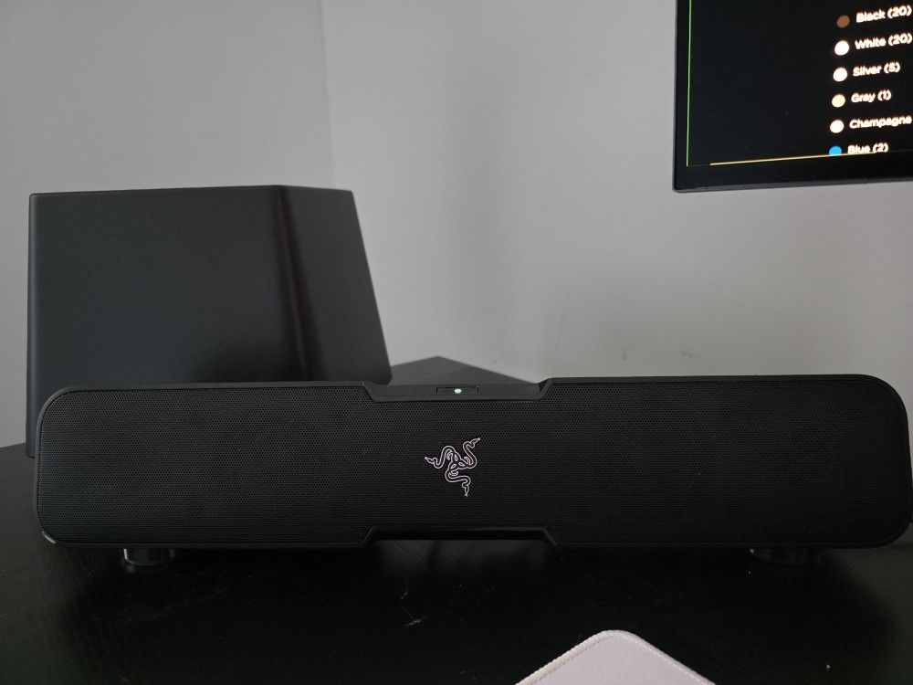 Razer Sound Bar And Sub Woofer