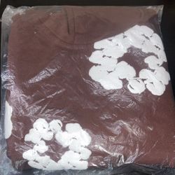 Brown Denim Tears Hoodie 