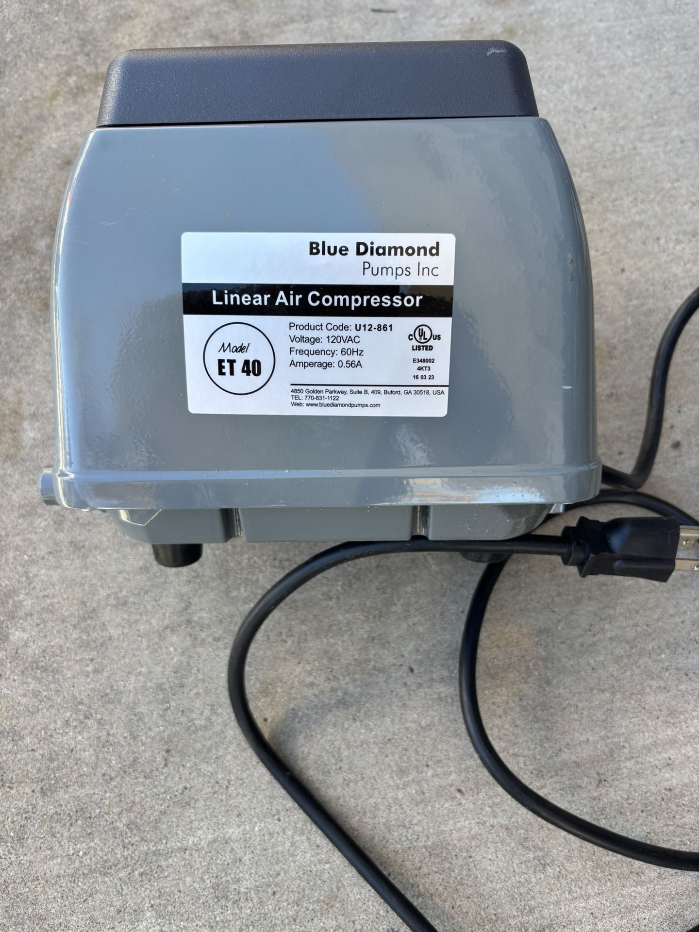 Air Compressor 75.00