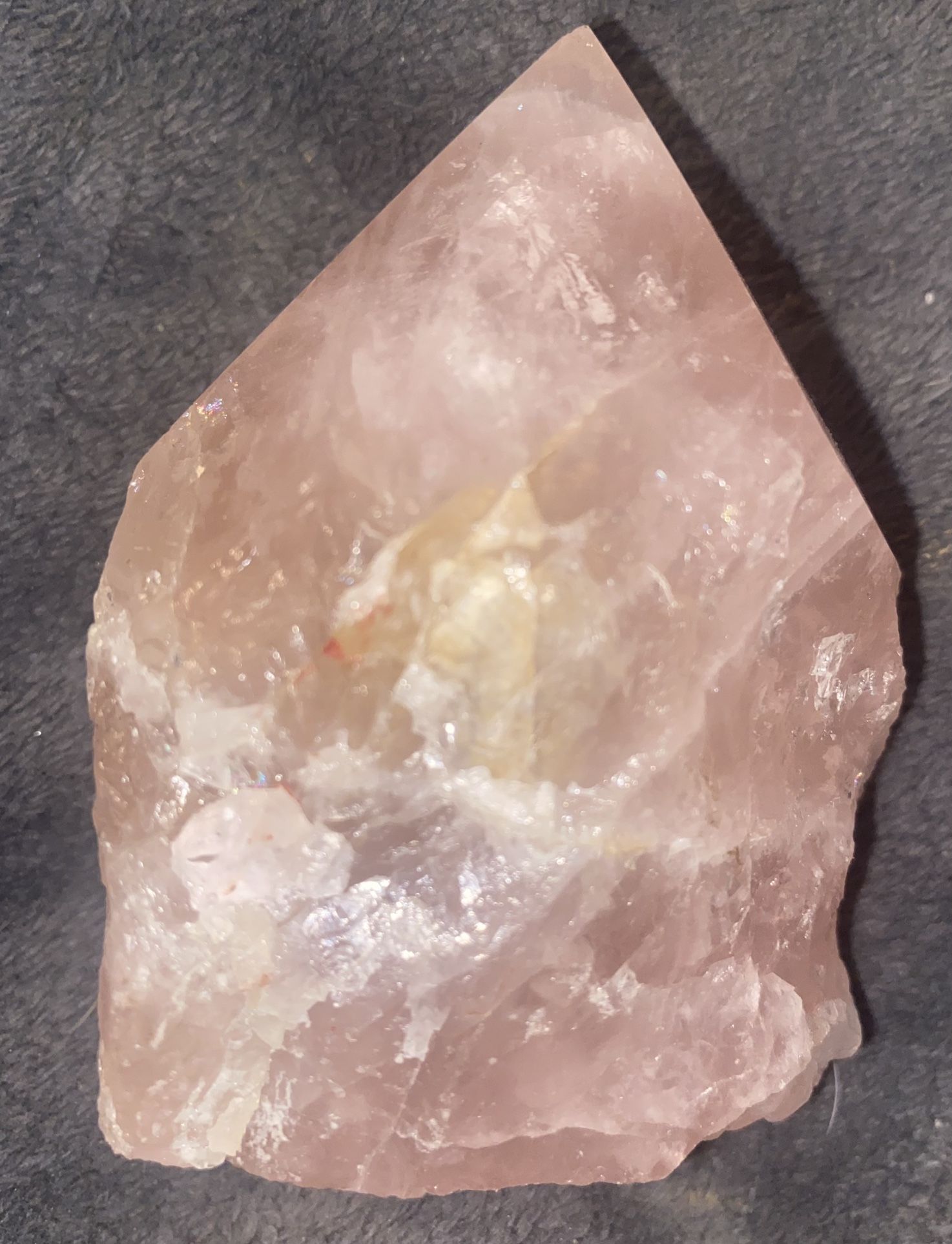 Rose Quartz Crystal from Brazil