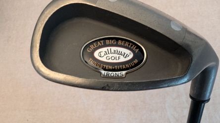 Callaway Great Big Bertha Pitching Wedge Iron RCH 96 Firm Graphite Shaft