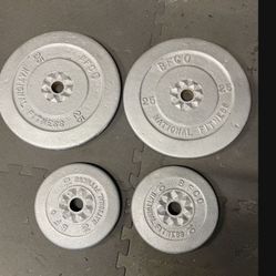 Weight Plates.          45 Dollars 