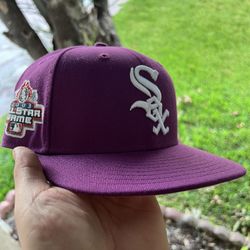 White SOX Fitted Hat