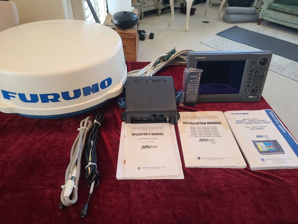 Furuno RDP-149 NAVnet Vx2, ETR-6/10N Sounder With Radar