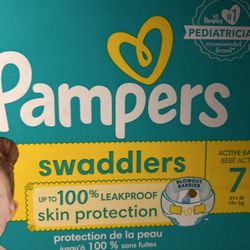 Pampers Huggies And Swaddles Size 7