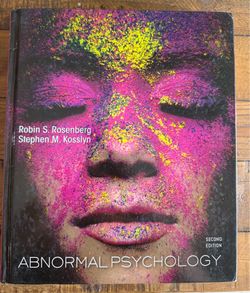 Abnormal Psychology hardcover book