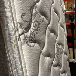 Single Mattress, Box Spring And frame