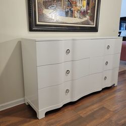 Bernhardt Furniture Solid Wood curved front dresser