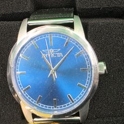 Invicta Celestial Harbor II Men’s Watch 43mm – Blue Dial Steel Mesh