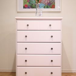 Pink Vertical Dresser