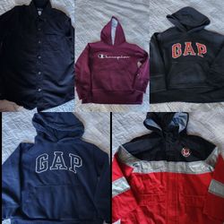 Rain Jacket and Sweaters Size 7