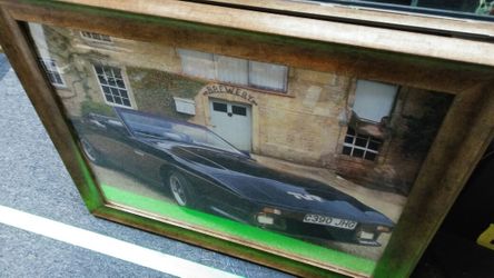 Poster in frame...Gold frame