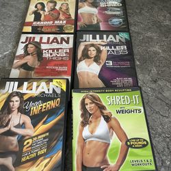 Jillian Michaels Work Out DVDs