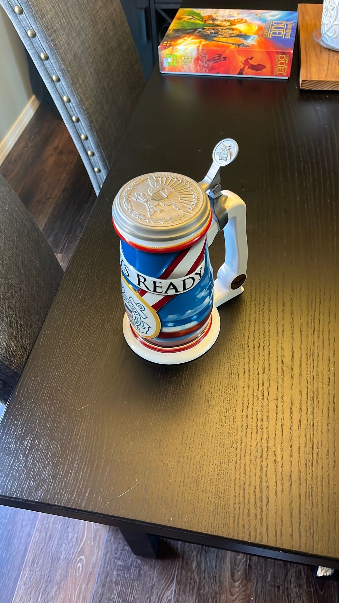Coast Guard Anheuser-Busch Stein