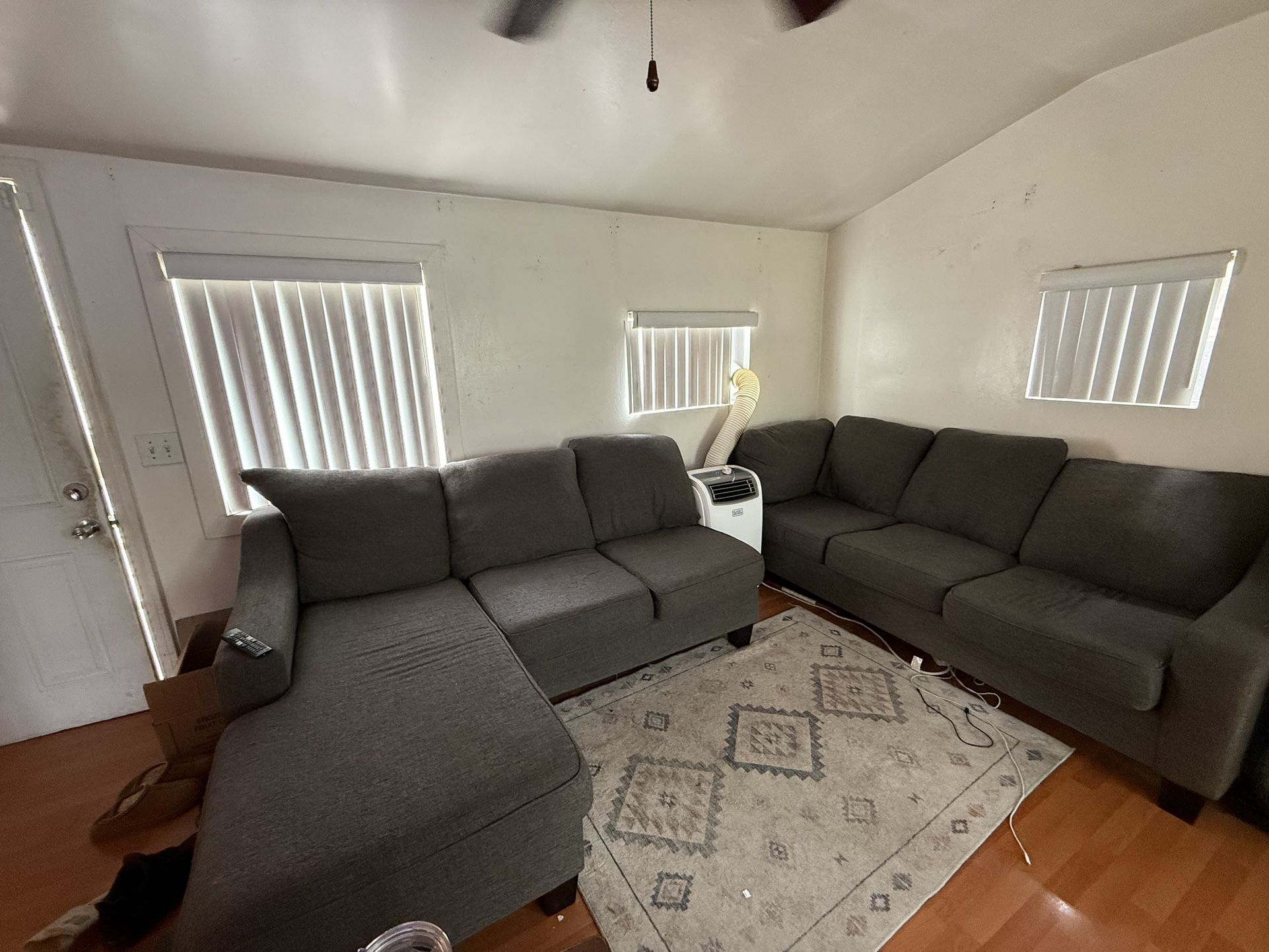 Grey Couch Sectional