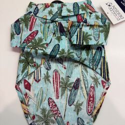 Dog Shirt/Vest with Surfboard pattern. New with Tags. Size XX Small 3-6 pounds