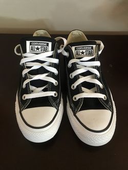 Ladies Converse- Black Size 6