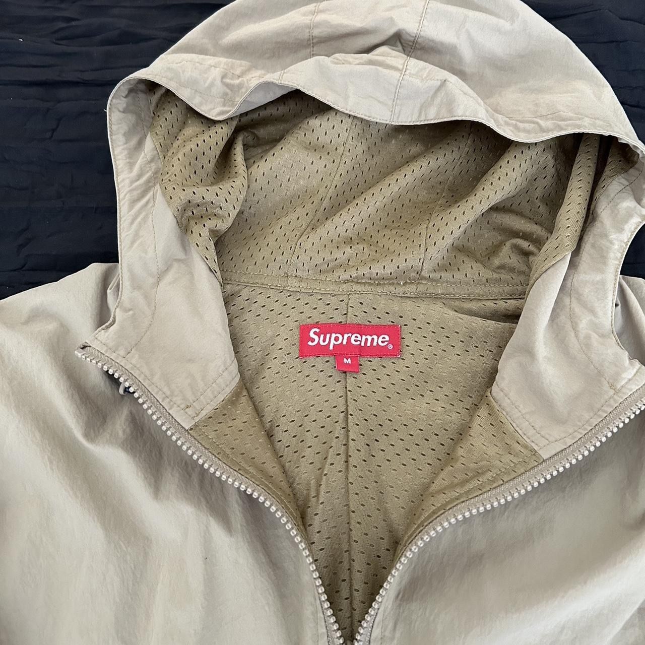 Reflective supreme taping hooded Taping Hooded Pullover