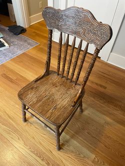 Vintage wooden chair